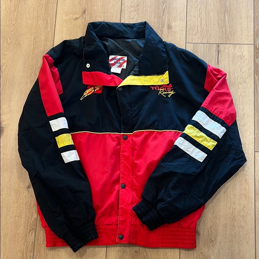 American Made Sportswear Mac Tools Racing Jacket Men’s XL Red Black - Picture 3 of 11